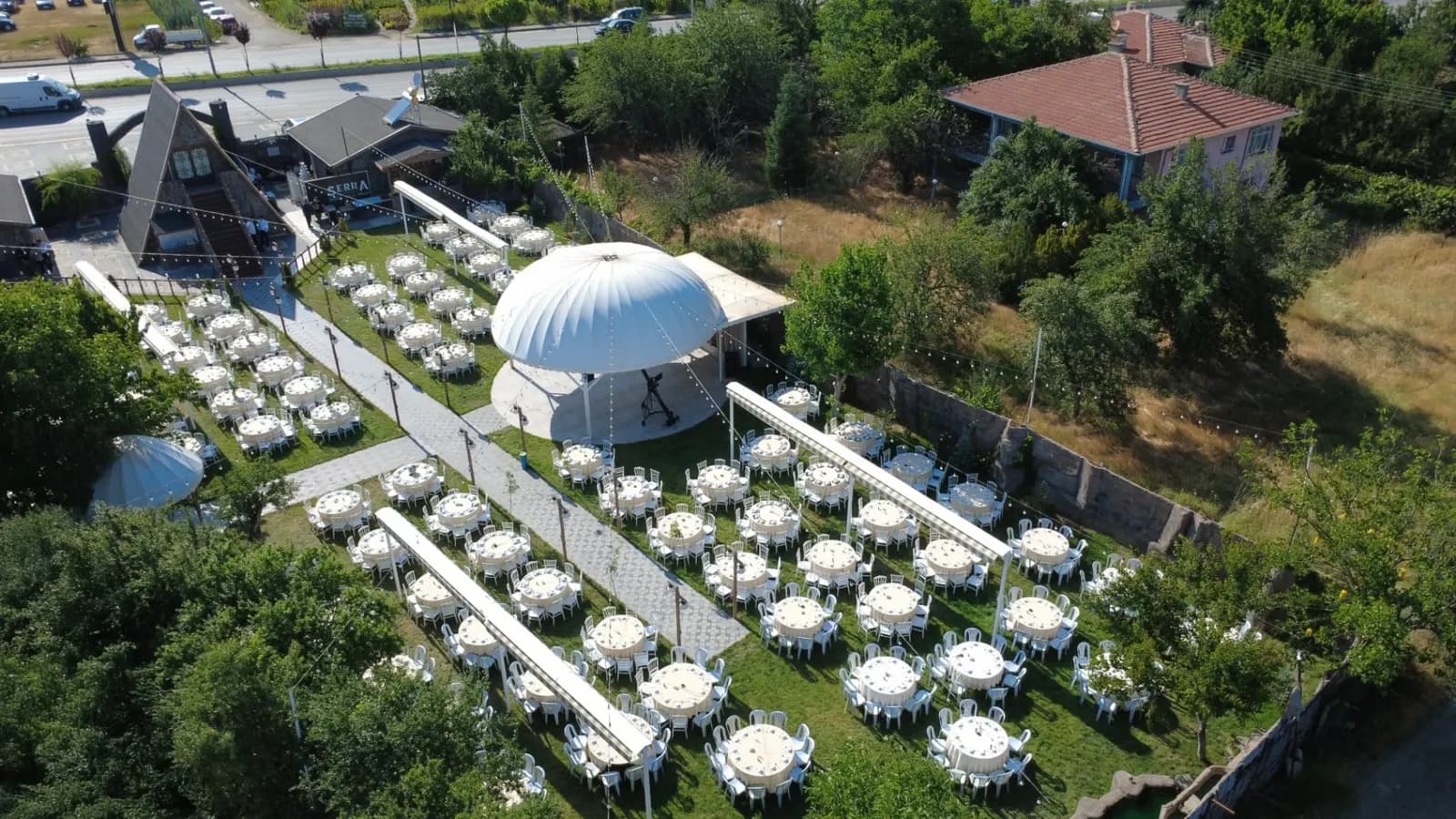 Serra Ankara Düğün Balo Nikah - Ankara Kır Düğünü Mekanı - fotoğraf 8