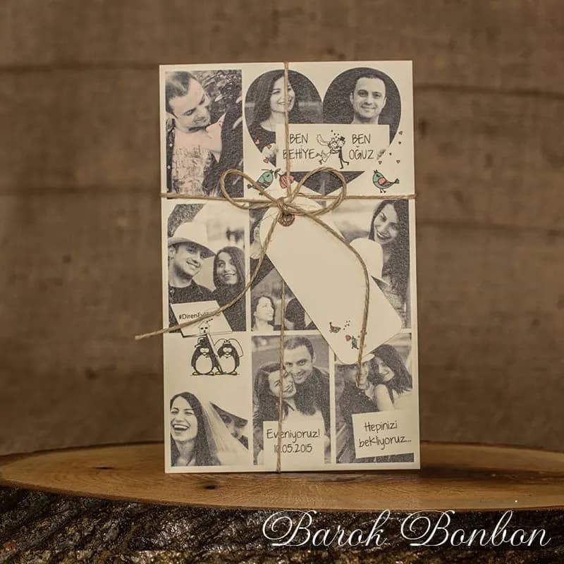 Barok Bonbon Davetiye - İstanbul Davetiye Firması - fotoğraf 8