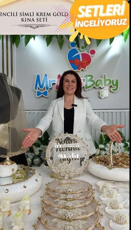 MrMrsBaby Şık Kına Seti Aksesuarları - İstanbul Bekarlığa Veda Organizasyonu - fotoğraf 5
