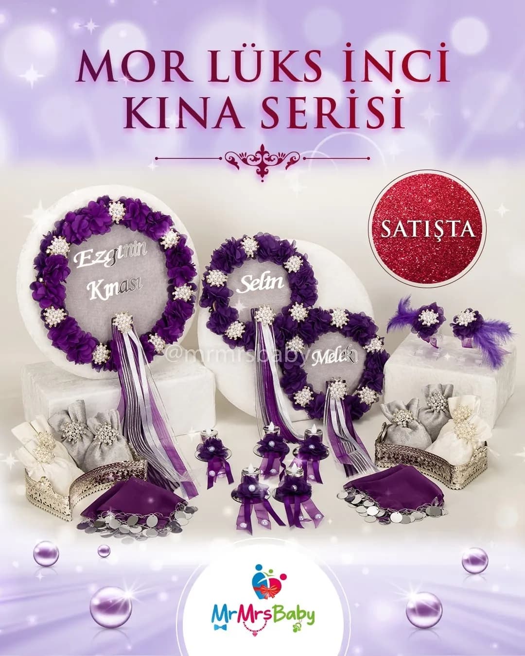 MrMrsBaby Şık Kına Seti Aksesuarları - İstanbul Bekarlığa Veda Organizasyonu - fotoğraf 7