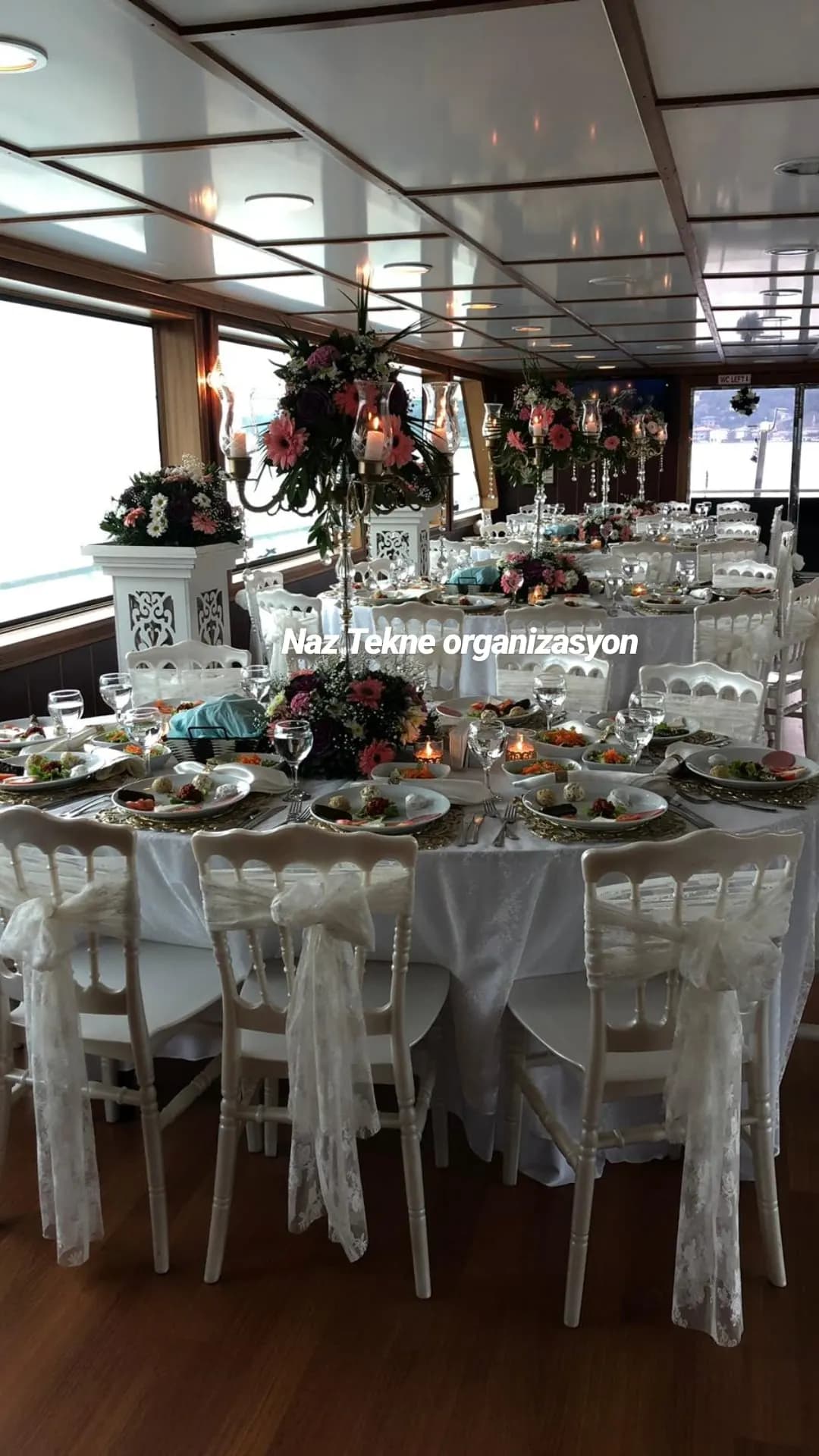 Naz Tekne Organizasyon - İstanbul Tekne Düğünü