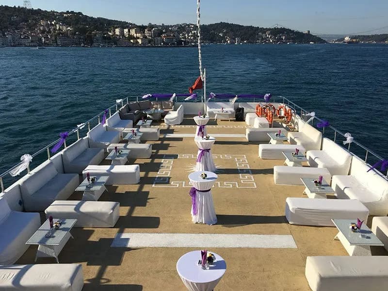 Naz Tekne Organizasyon - İstanbul Tekne Düğünü - fotoğraf 6