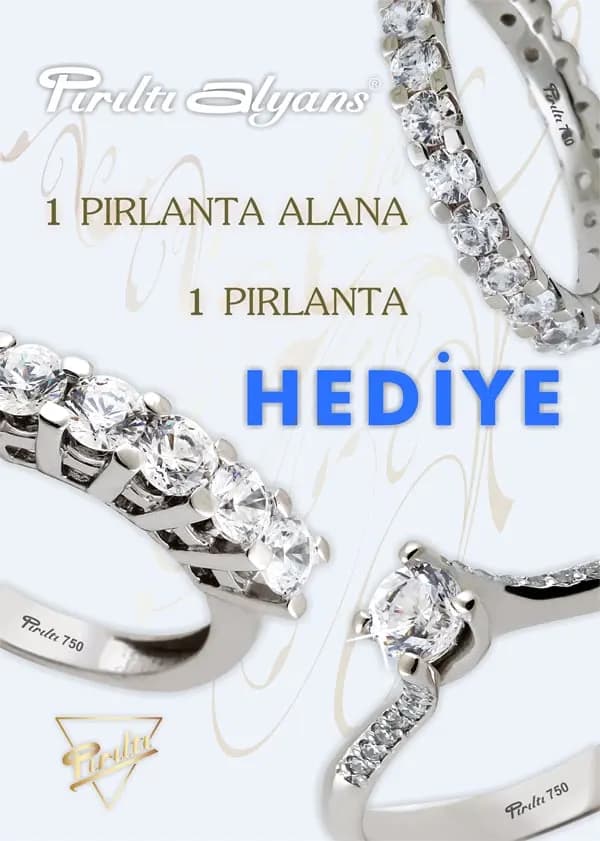 Pırıltı Alyans - İstanbul Hediyelik Firması